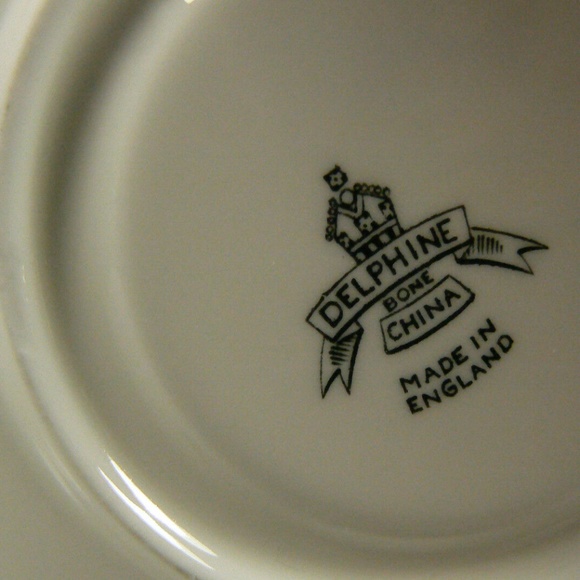 Delphine Bone China England Porcelain Floral Flower Tea Coffee Cup & Saucer Set - Picture 7 of 12